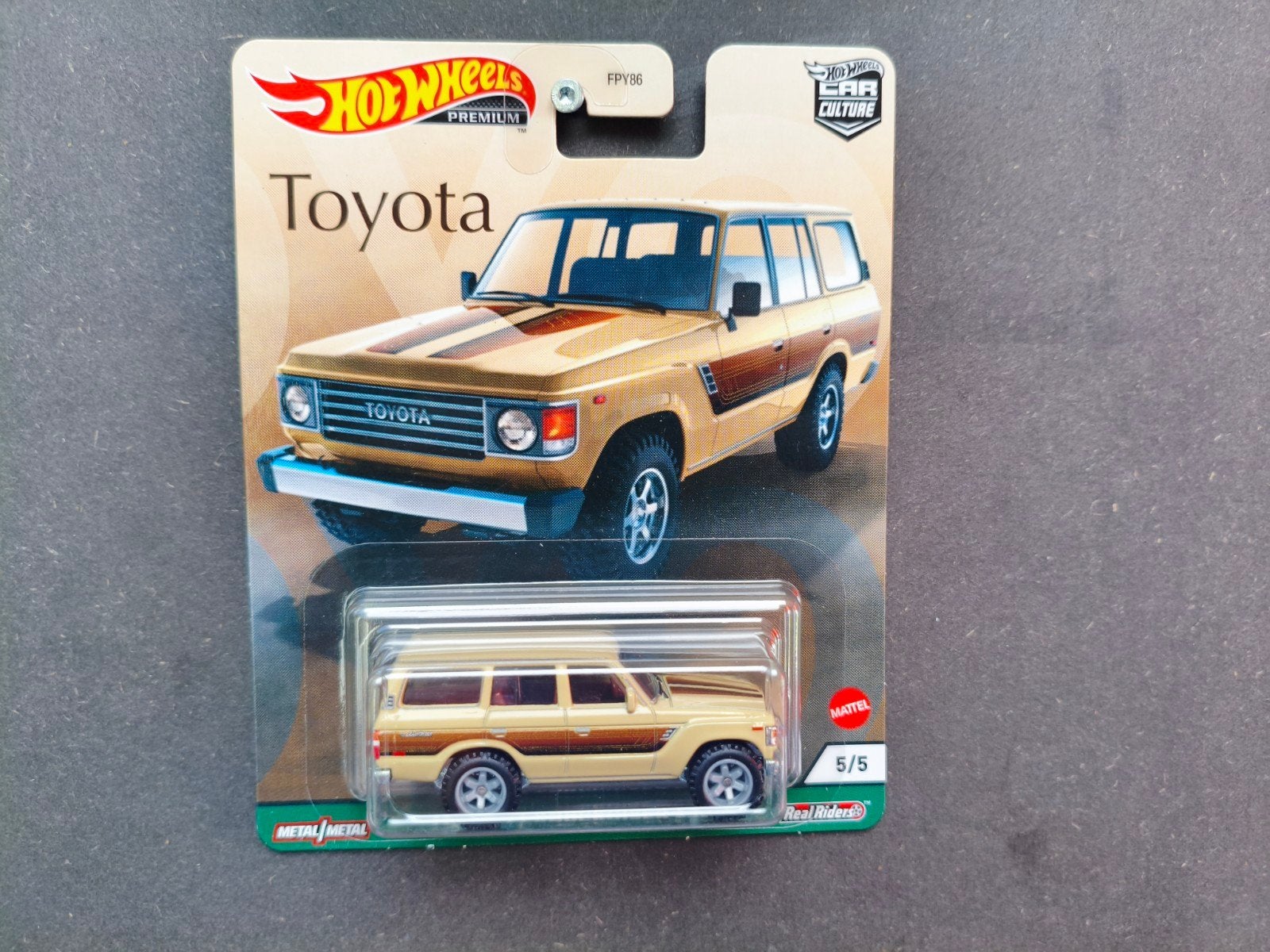 Hot Wheels Toyota Land Cruiser FJ60 - Real Riders, Ophalen of Verzenden, Nieuw, Auto