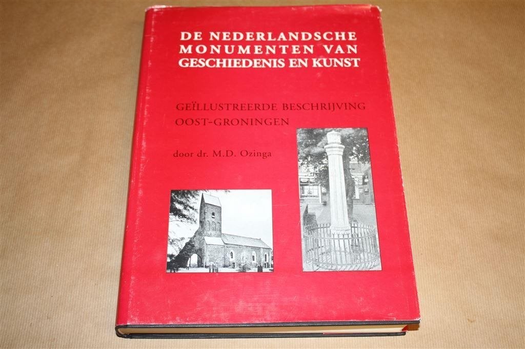 Geïllustreerde beschrijving Oost-Groningen. Ozinga., Ophalen of Verzenden, Gelezen