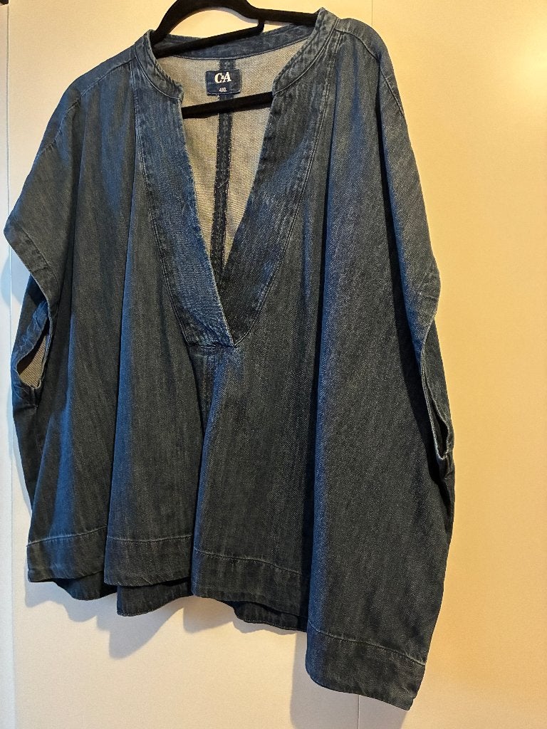 SPIJKER TOP te dragen met mt 52/54/56, Kleding | Dames, Nieuw, Shirt of Top, C&A, Verzenden