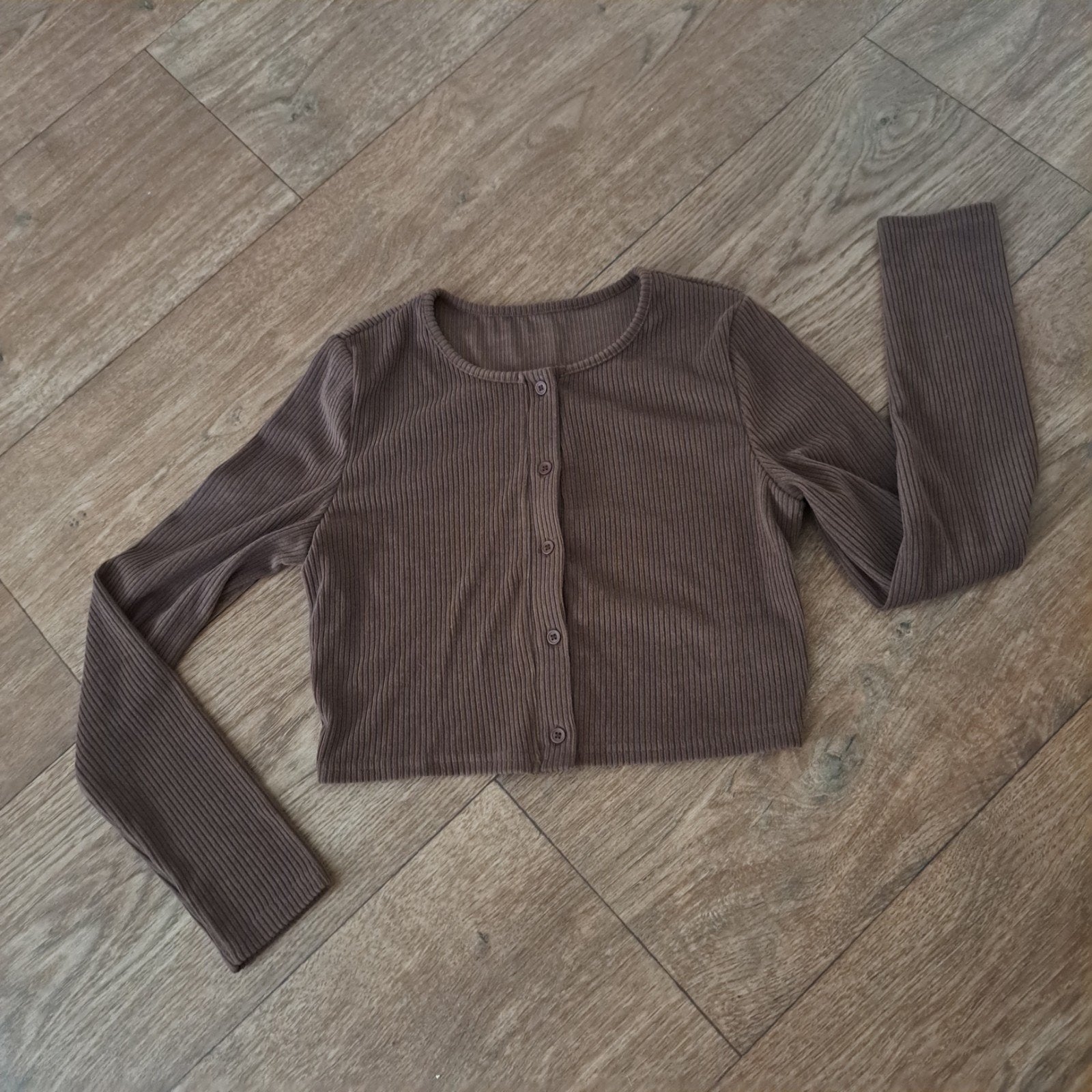 bolero vestje mt. M, Ophalen of Verzenden, Zo goed als nieuw, Maat 38/40 (M), Bruin