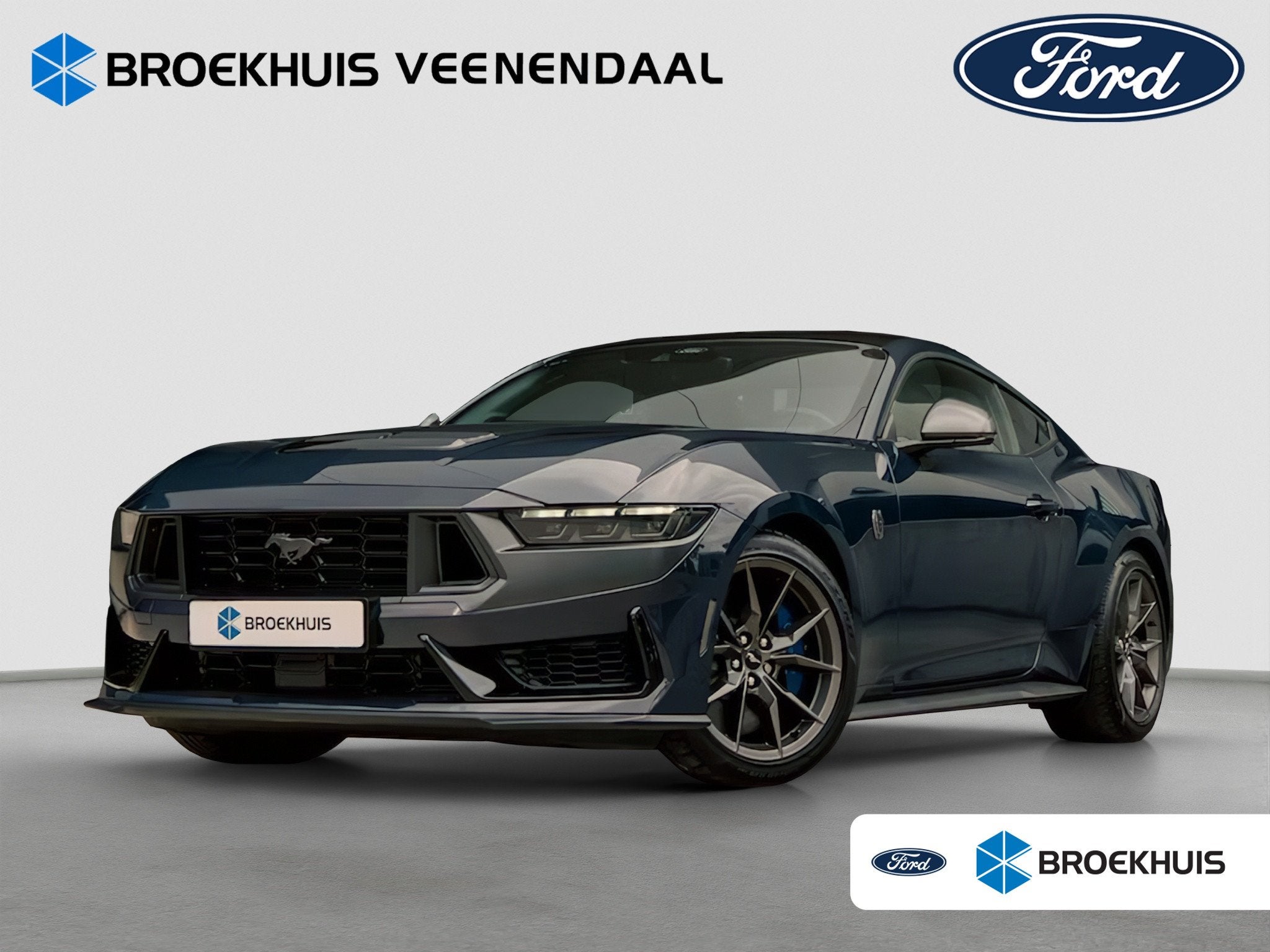 Ford Mustang Fastback 5.0 V8 DARK HORSE | Org NL | Recaro |, Keurmerk '100% Onderhouden', 12 maanden, Achterwielaandrijving, Gebruikt