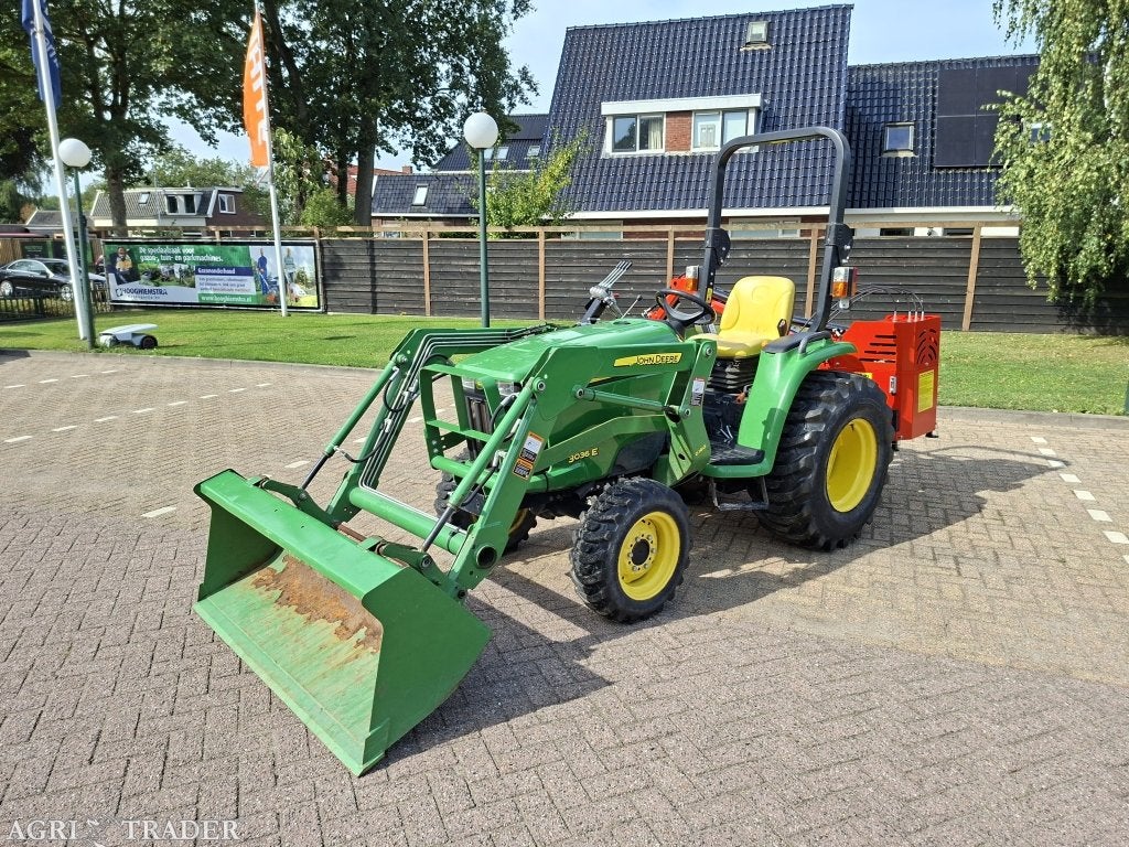 John Deere 3036e trekker met voorlader - 465u - 35 pk, John Deere, Gebruikt, Niet opgegeven, Tot 80 Pk