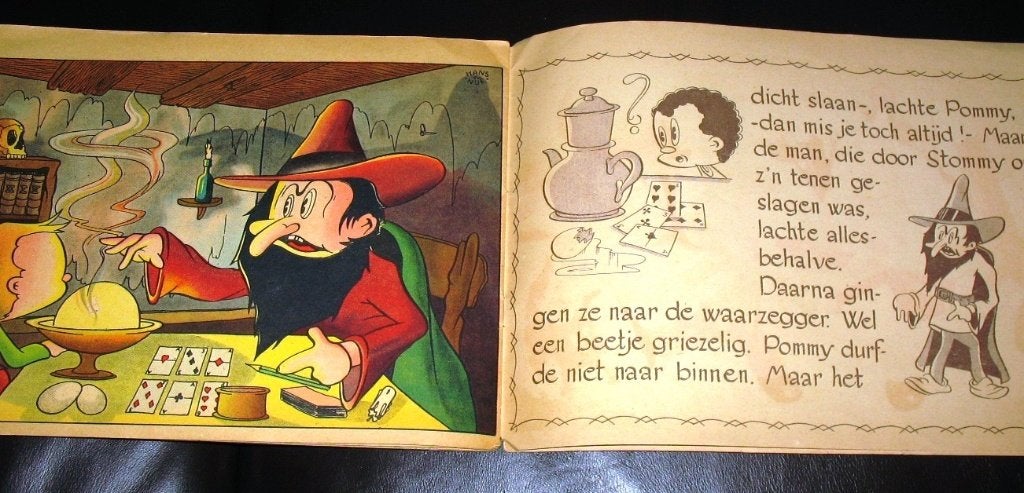 Strip Pommy en Stommy op de kermis Hans Nije OUD, Eén stripboek, Ophalen of Verzenden, Gelezen