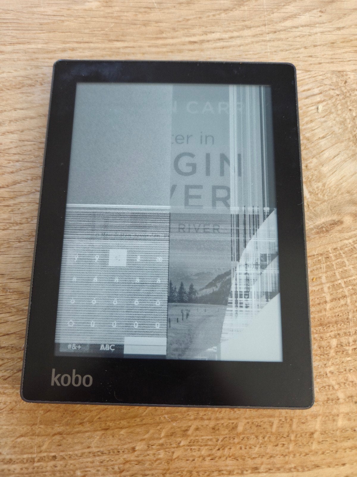 Kobo e-reader met defect scherm (KBN514), Computers en Software, E-readers, 6 inch of minder, Kobo, Ophalen of Verzenden, Wi-Fi