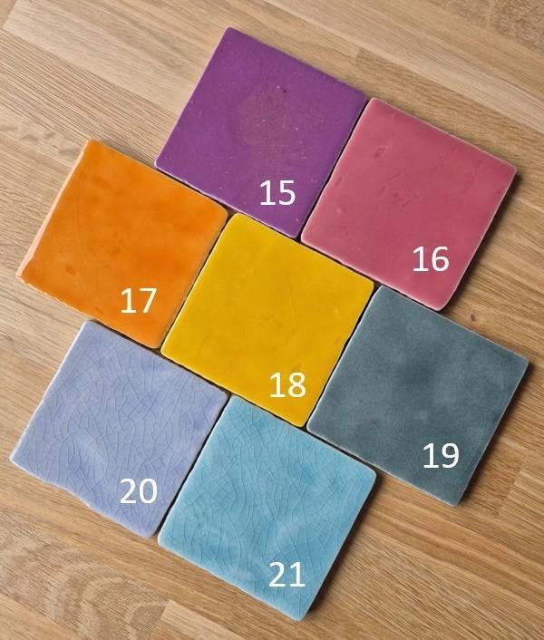 Blanco tegeltjes 10x10cm 13x13cm 7,5x15cm bundelkorting, Ophalen of Verzenden, Nieuw
