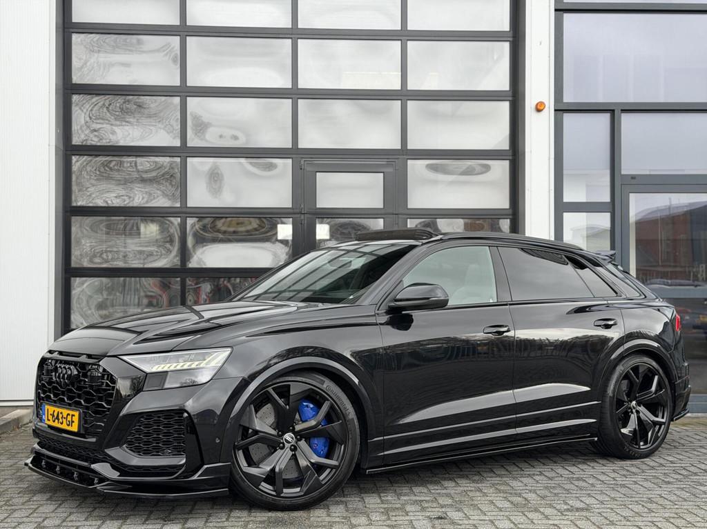 Audi RSQ8 4.0 TFSI RS Q8 quattro 750PK+ / Keramisch / PANO, Auto's, Gebruikt, Zwart, Bedrijf, Vierwielaandrijving