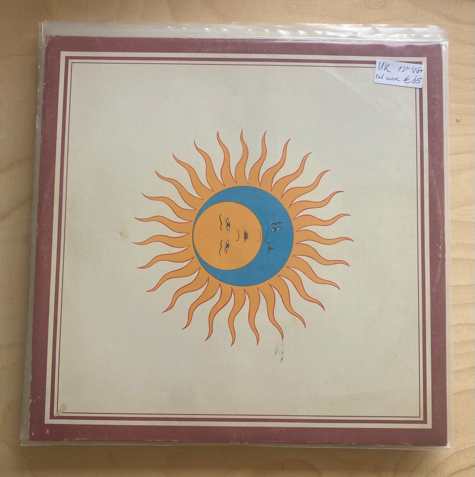 King Crimson - Larks’ Tongues In Aspic UK press, Ophalen of Verzenden, Zo goed als nieuw, 12 inch