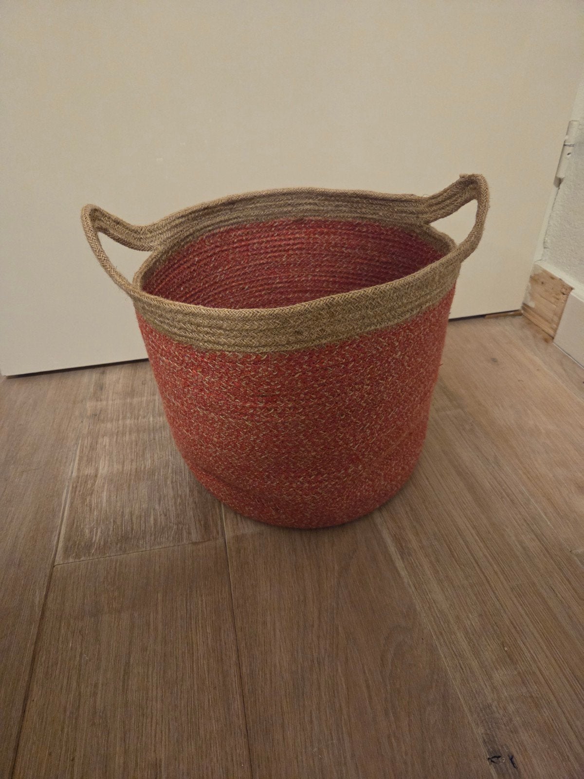 opberg mand, Ophalen of Verzenden, Zo goed als nieuw, Rond, Riet