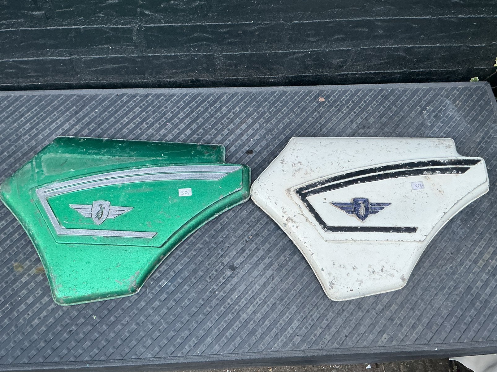 ZUNDAPP ZIJ KAPPEN IGST SUPER COMBINETTE C50 SPORT GT GTS KS, Ophalen of Verzenden, Gebruikt, Kap
