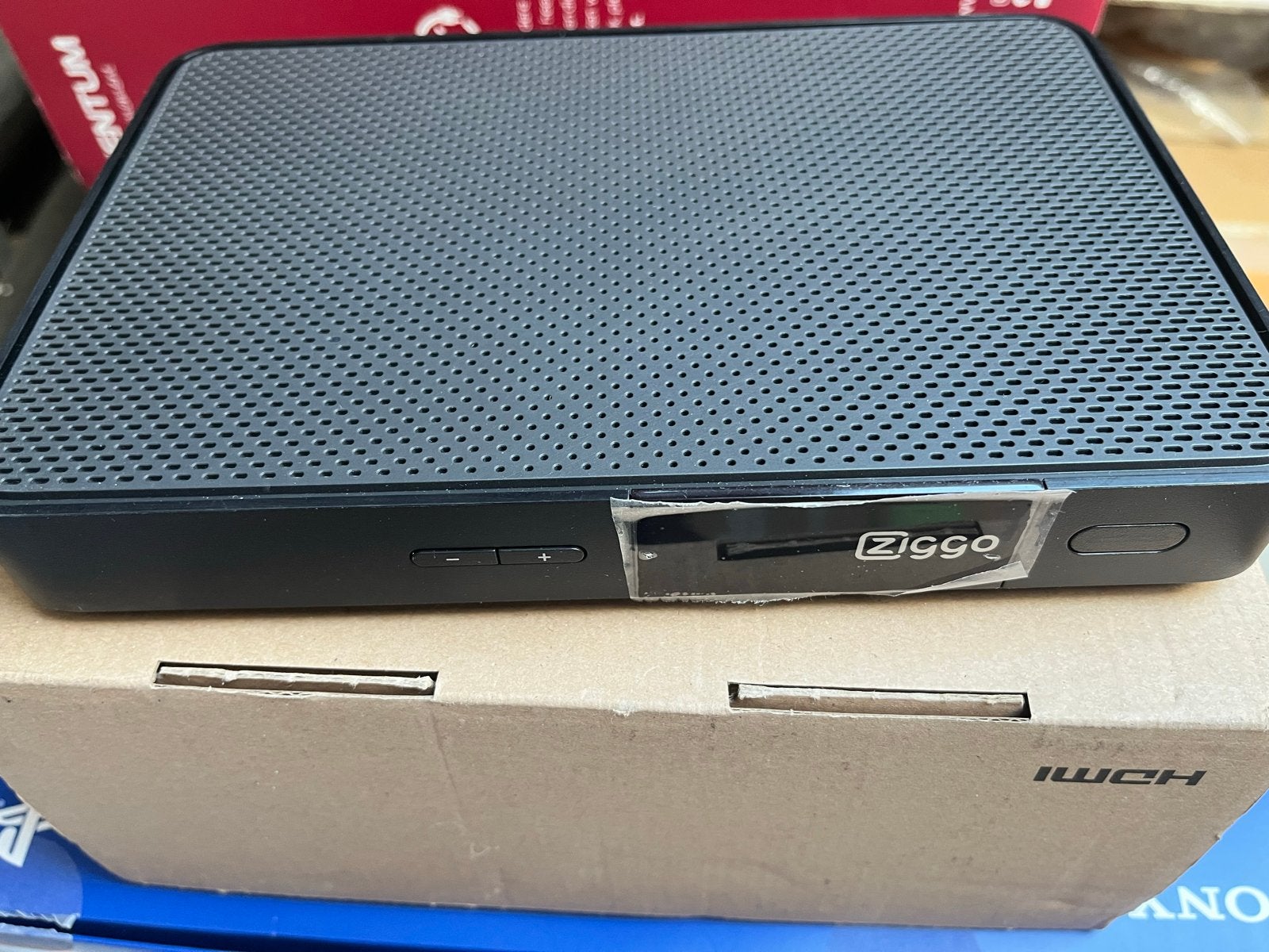 Ziggo Mediabox XL (Arris DCX960) (voice control), Ophalen of Verzenden, Zo goed als nieuw, Decoder