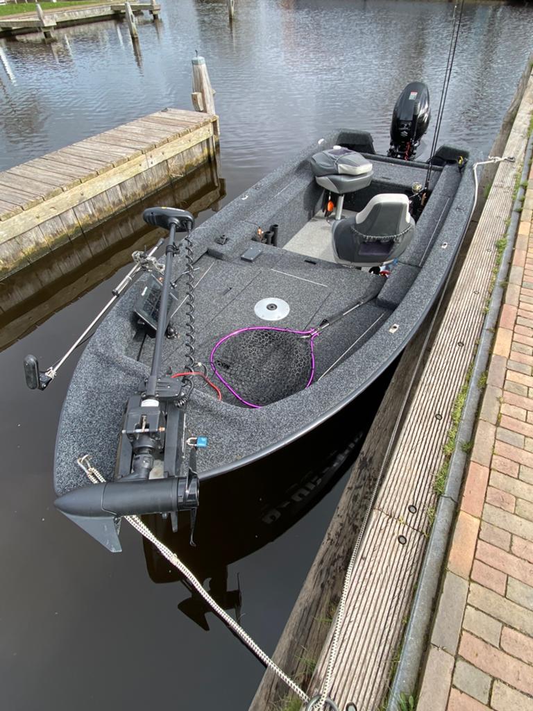 Crescent 465 incl 30pk Suzuki bbm en Terrova fronttroller, Ophalen, Zo goed als nieuw