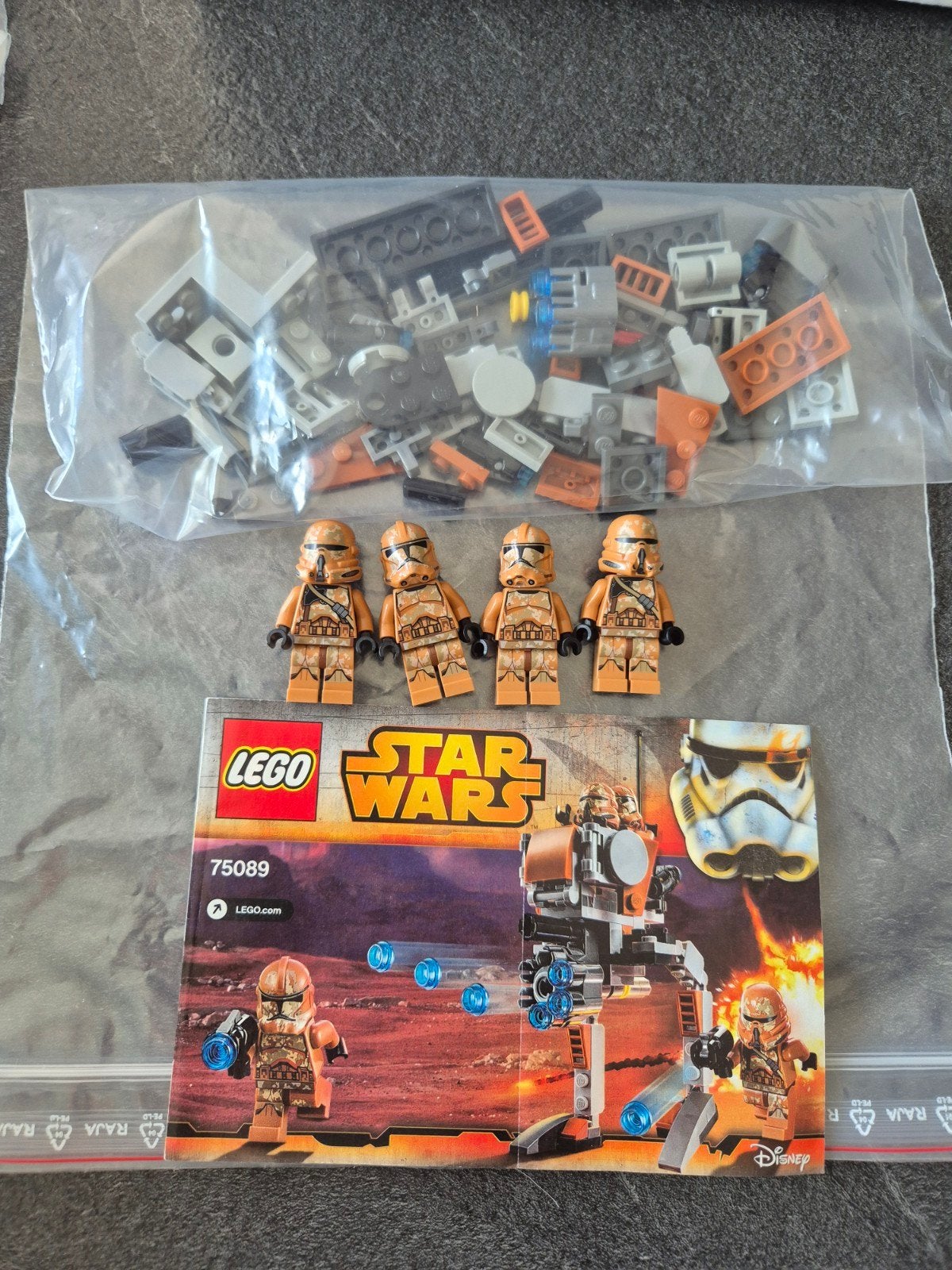 Lego star wars, Ophalen of Verzenden, Zo goed als nieuw, Complete set, Lego