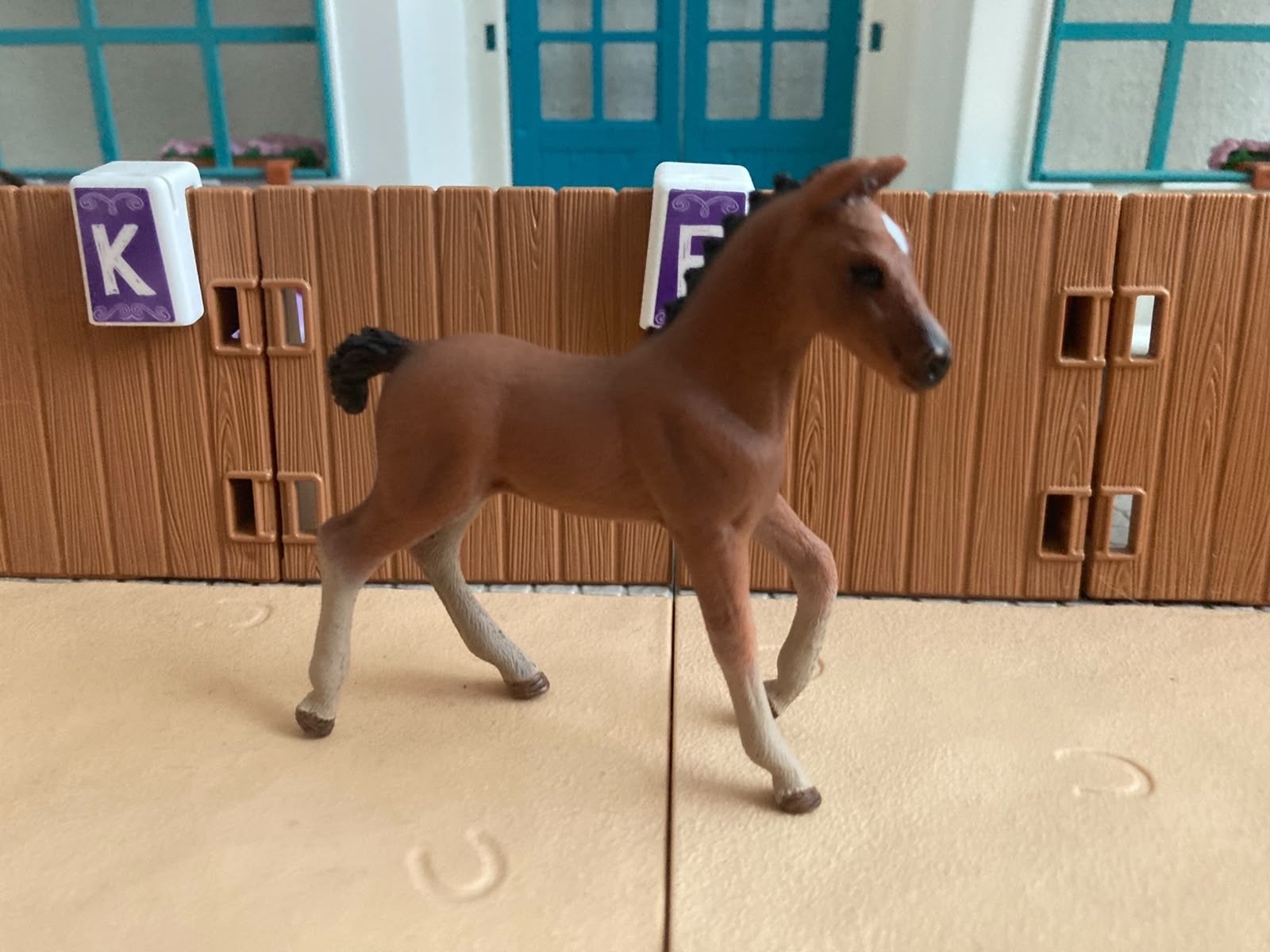 Schleich Hannoveraan veulen 2017 - Realistisch Speelfiguur, Ophalen, Zo goed als nieuw, Paard, Beeldje of Figuurtje