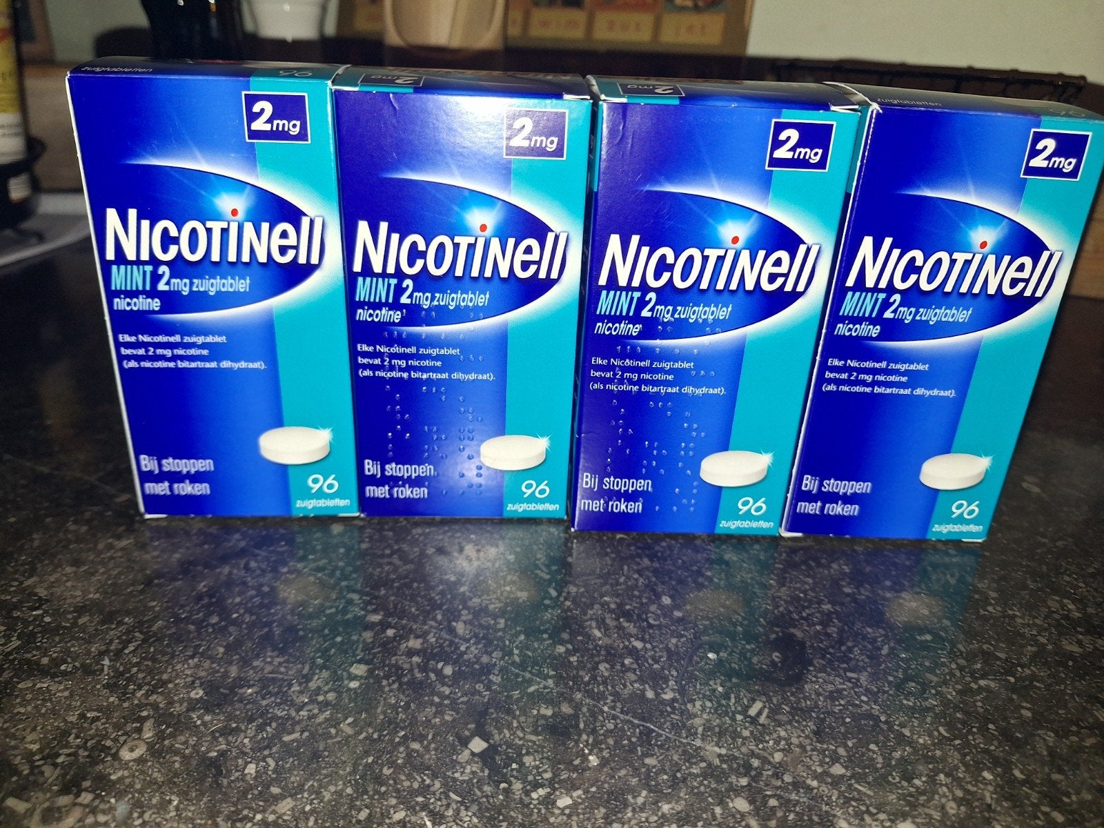 4x nicotinell zuigtabletten 96 stuks, Ophalen of Verzenden
