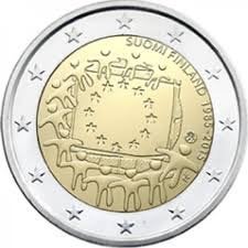 2 Euro Finland 2015 - 30 jaar Europese Vlag - UNC, Verzenden, Finland, 2 euro, Losse munt