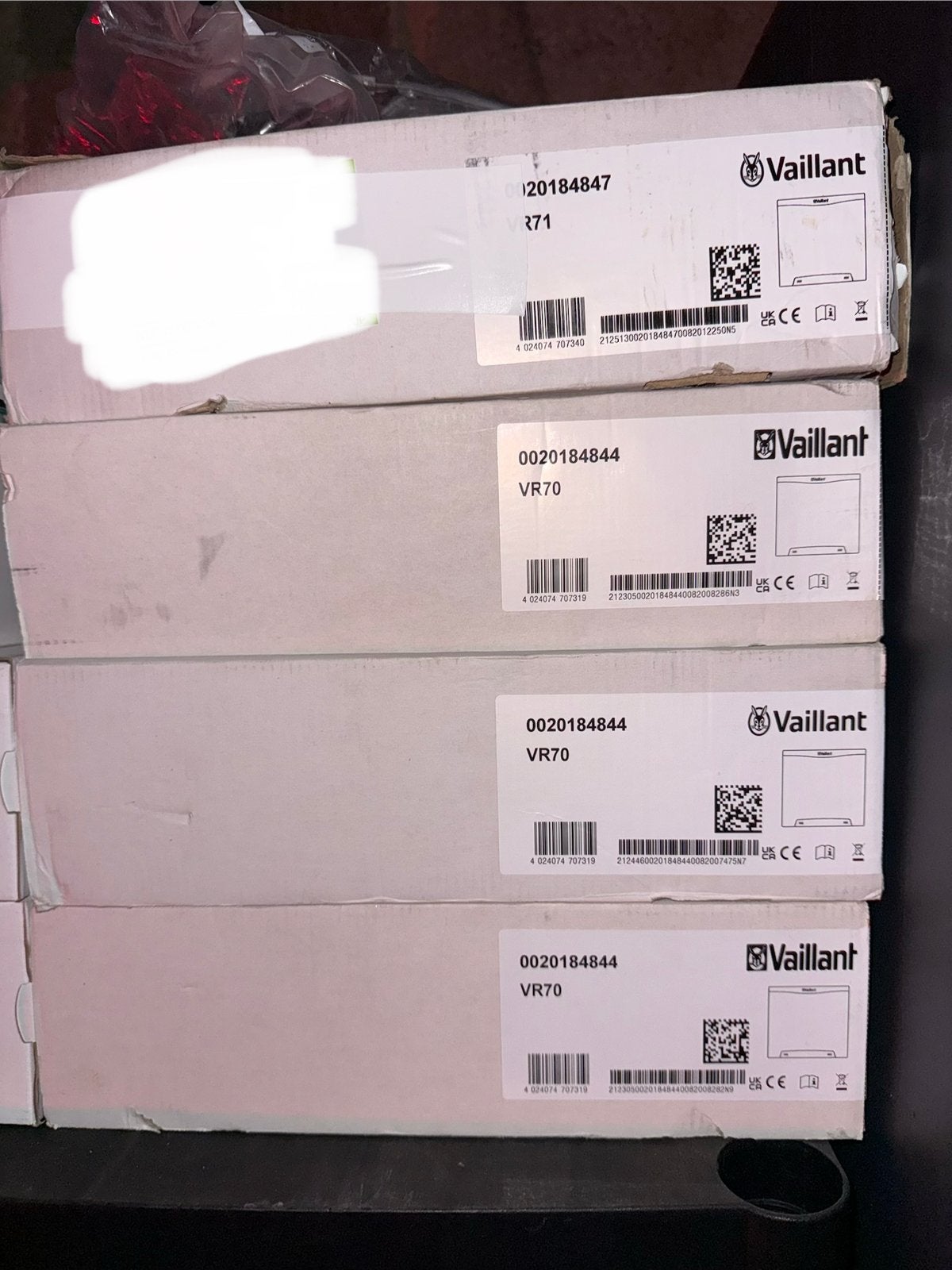 Vaillant arotherm/vr70 en diverse, Ophalen of Verzenden, Slimme thermostaat, Nieuw