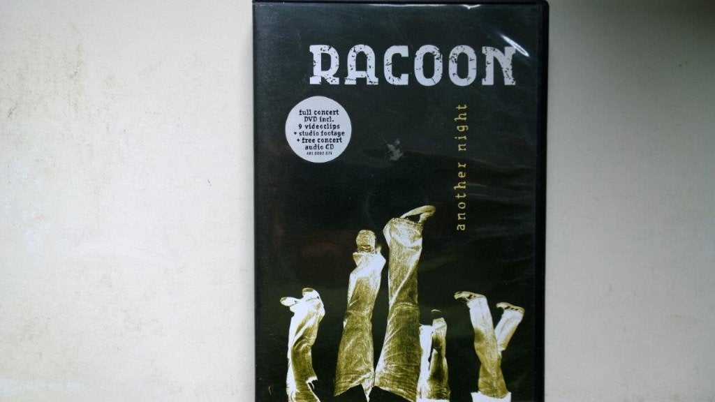 Racoon - Another Night (DVD), Alle leeftijden, Ophalen of Verzenden, Zo goed als nieuw, Concert