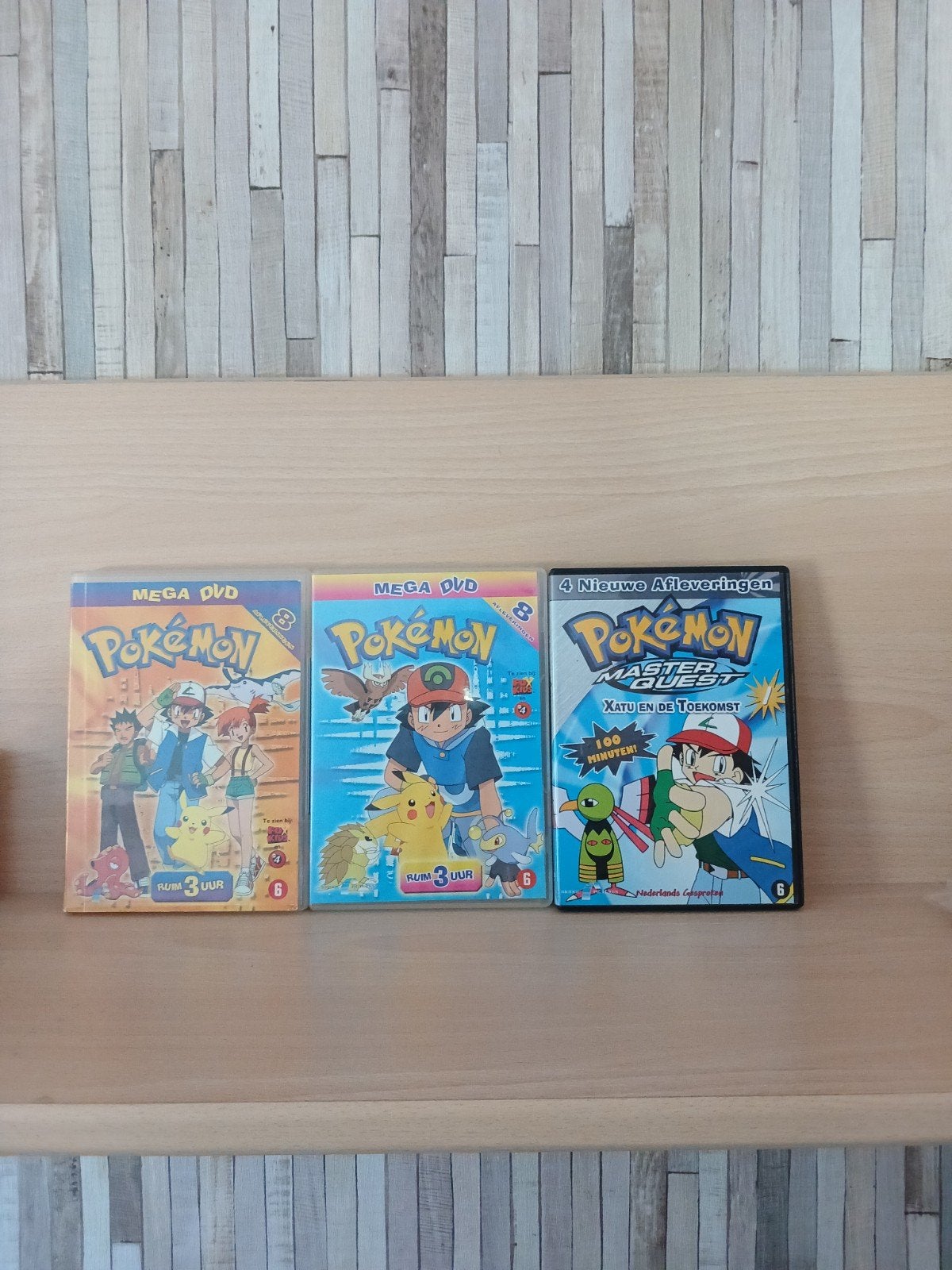 Pokémon DVD Collectie: Mega DVD's en Master Quest, Gebruikt, Animatie, Verzamelbox, Vanaf 6 jaar