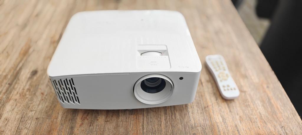 Optoma DLP Projector 4K Ultra HD met Afstandsbediening, Audio, Tv en Foto, Beamers, Ophalen, Zo goed als nieuw, Optoma, DLP