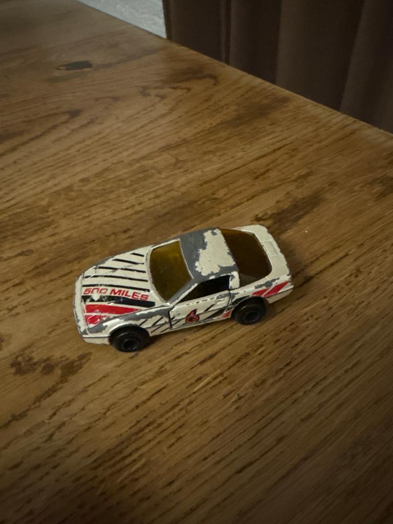 Majorette Chevrolet Corvette 500 Miles Speelgoedauto, Overige merken, Gebruikt, 1:50 of kleiner, Auto