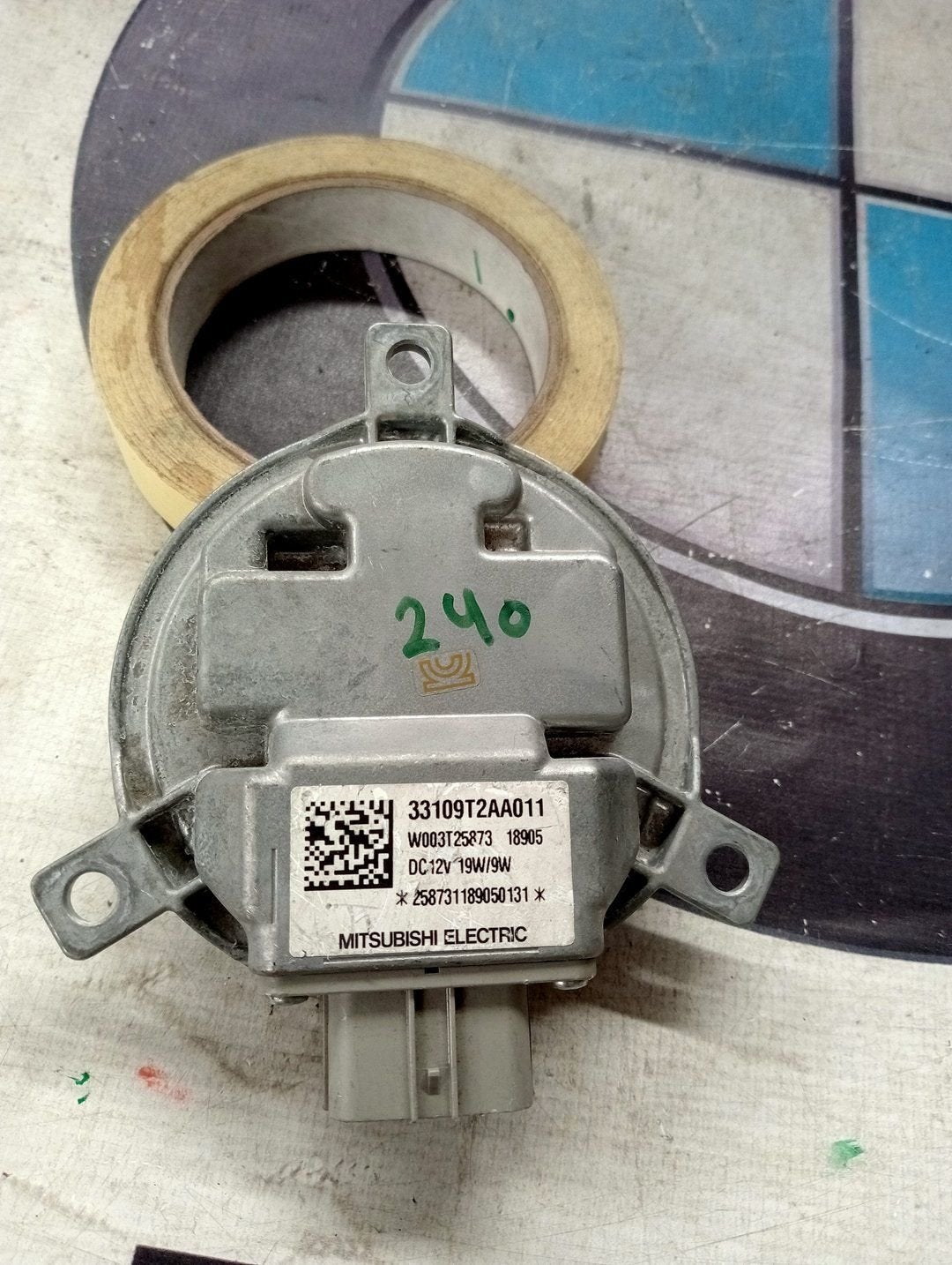 Honda accord koplamp starter (33109t2aa011), Honda, Gebruikt, -, -