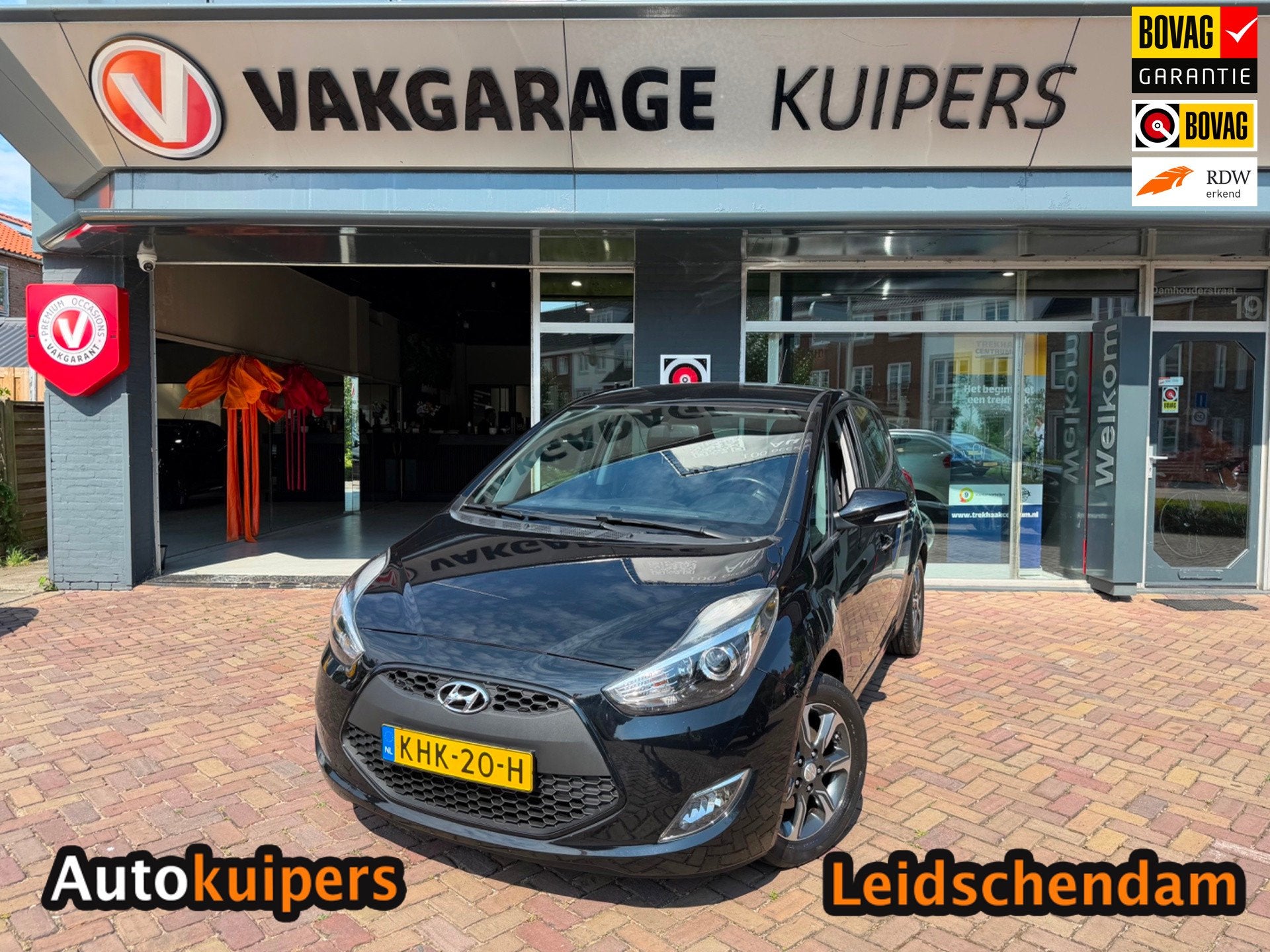 Hyundai IX20 1.6i Premium, Auto's, Hyundai, 12 maanden, Gebruikt, 4 cilinders, Zwart