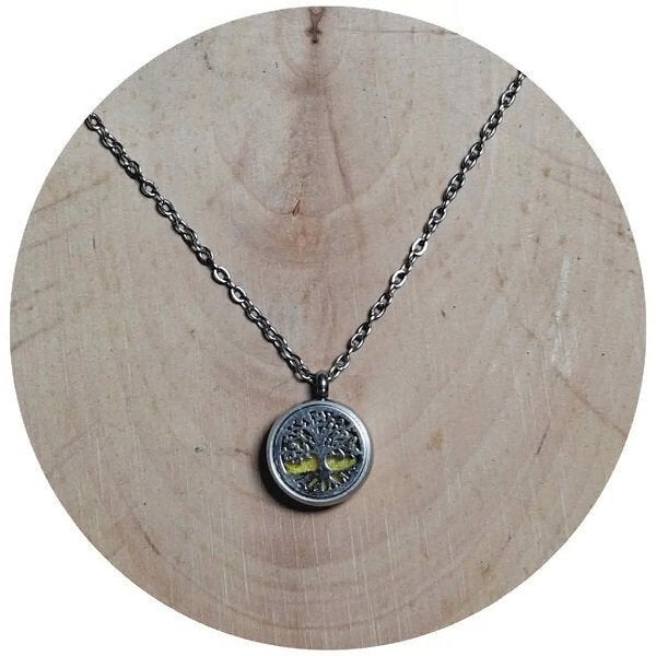aromatherapie geur ketting, Sieraden, Tassen en Uiterlijk, Verzenden, Nieuw, Kruidenschat@gmail.com, Zilver