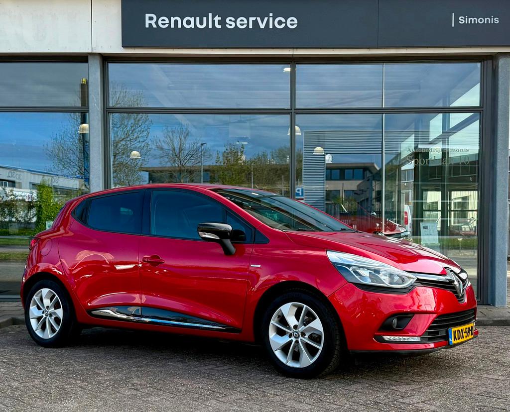Renault CLIO 1.2 TCe Limited Automaat | Navi | P. Sensoren, Stof, Gebruikt, 19 km/l, 1065 kg