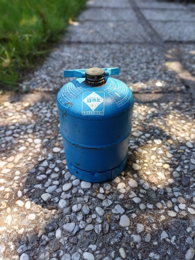 Camping gaz 0,4 kg, Ophalen, Gebruikt