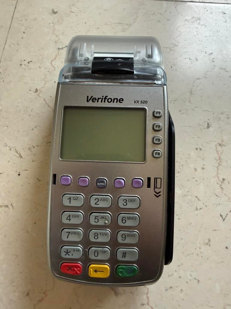 Betaalautomaat (terminal en pinpad) Verifone VX520 en VX 820, Ophalen