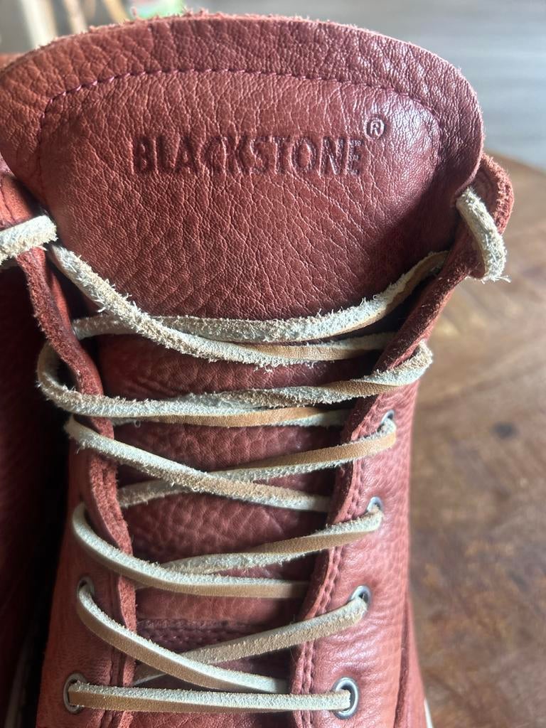 Blackstone leren heren schoenen maat 45, Ophalen of Verzenden, Zo goed als nieuw, Bruin, Boots