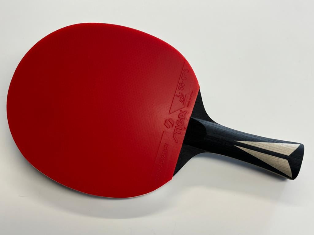 Te koop nieuw Stiga Carbon Advance tafeltennis batje., Ophalen of Verzenden, Nieuw, Net, Batje(s) of Balletje(s)