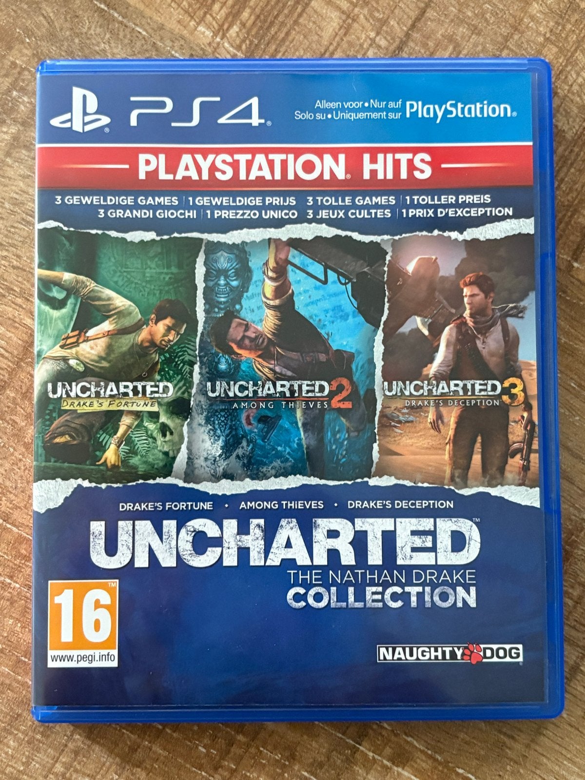 Uncharted: The Nathan Drake Collection PS4, Spelcomputers en Games, Games | Sony PlayStation 4, 1 speler, Zo goed als nieuw, Vanaf 16 jaar