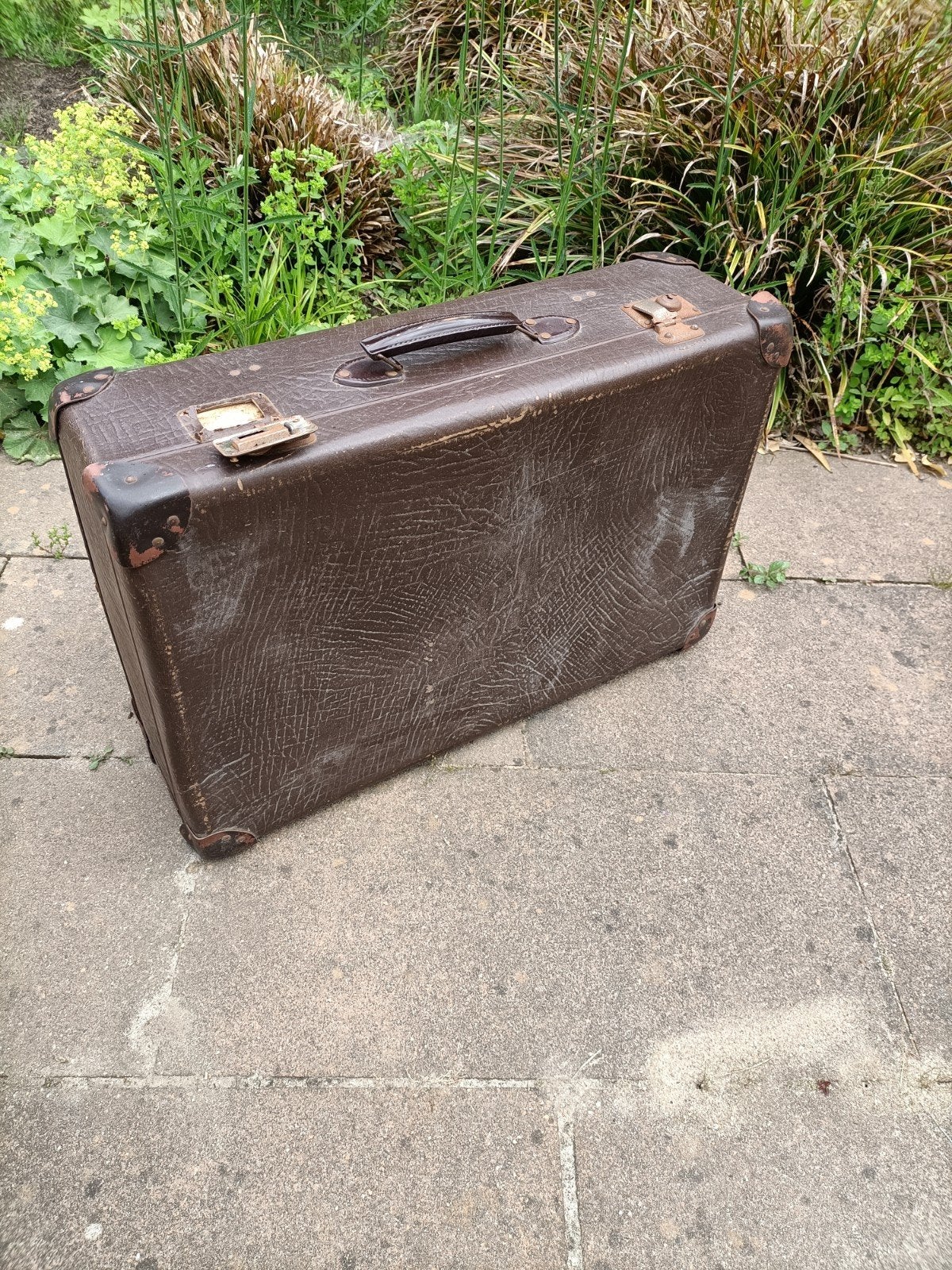 Vintage Koffer - Bruin - Decoratief of Opbergruimte, Ophalen