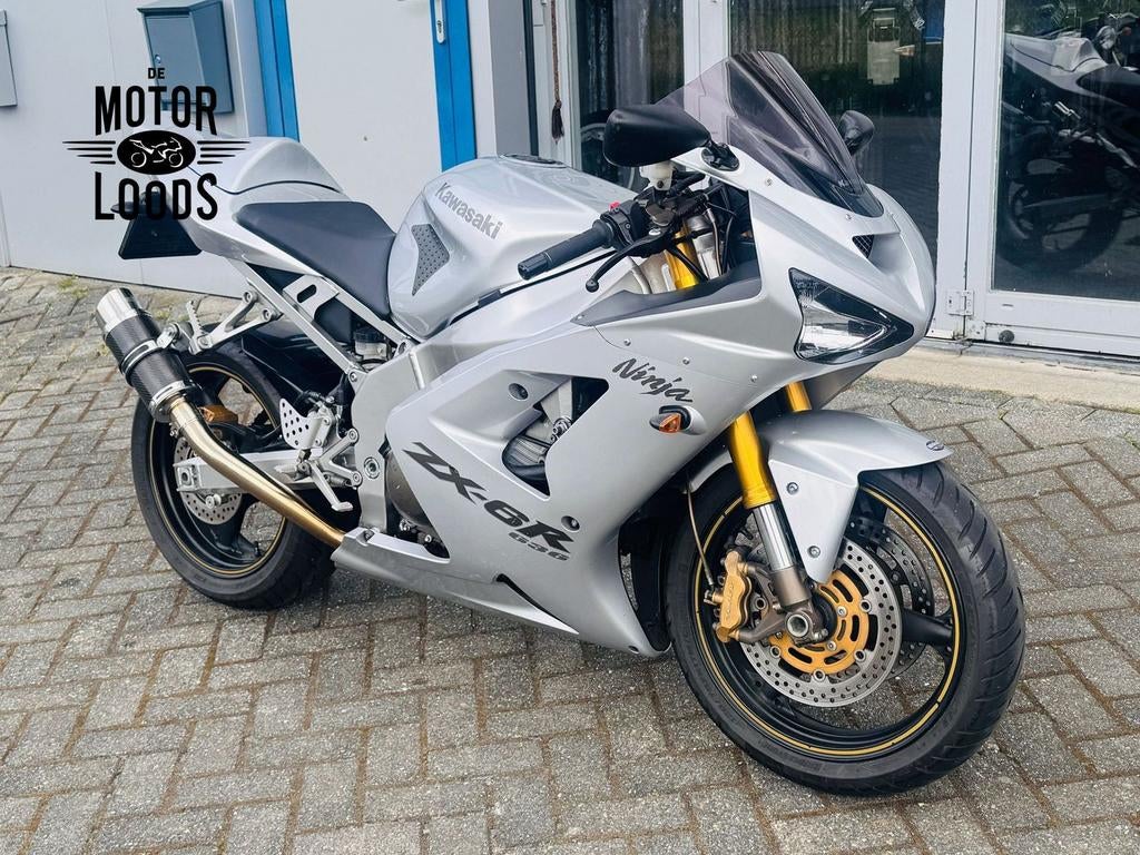 *VERKOCHT* KAWASAKI NINJA ZX-6R | 636 (bj 2005), 636 cc, 4 cilinders, Motorrijbewijs A, Bedrijf