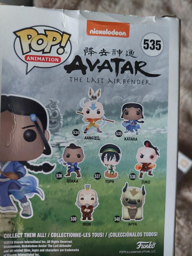 Funko Pop! Avatar: The Last Airbender - Katara #535, Ophalen of Verzenden