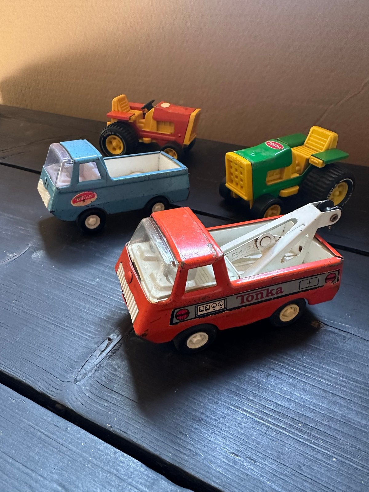 Tonka Retro/Vintage Speelgoedvoertuigen Set, Ophalen of Verzenden, Gebruikt