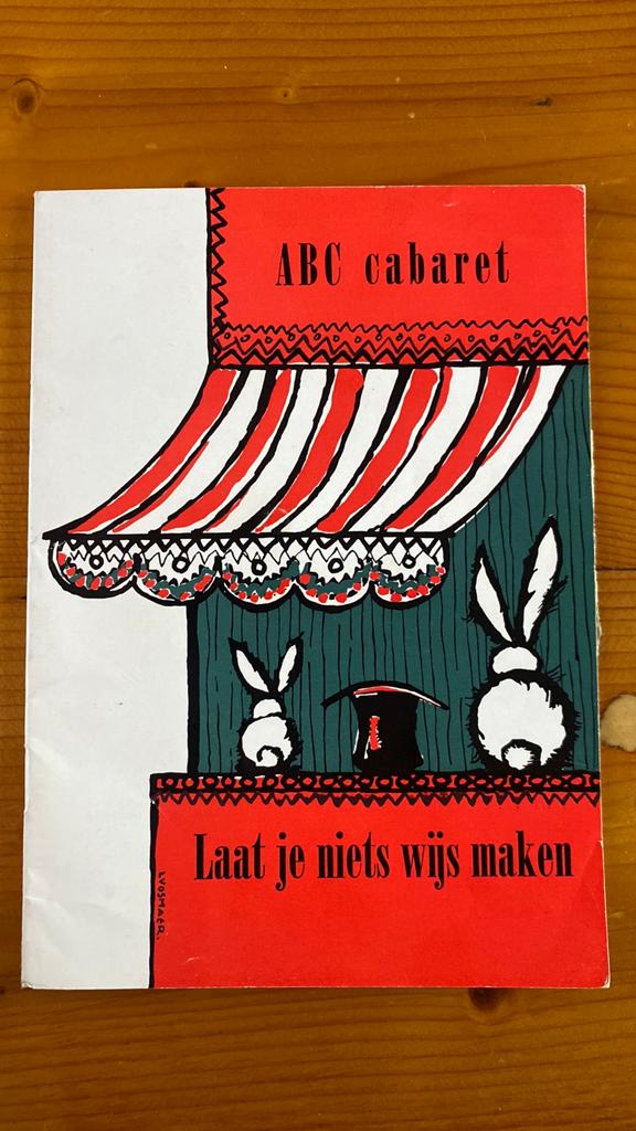 Brochure Wim Kan ABC-cabaret jaren 50, Boeken, Catalogussen en Folders, Ophalen of Verzenden, Zo goed als nieuw