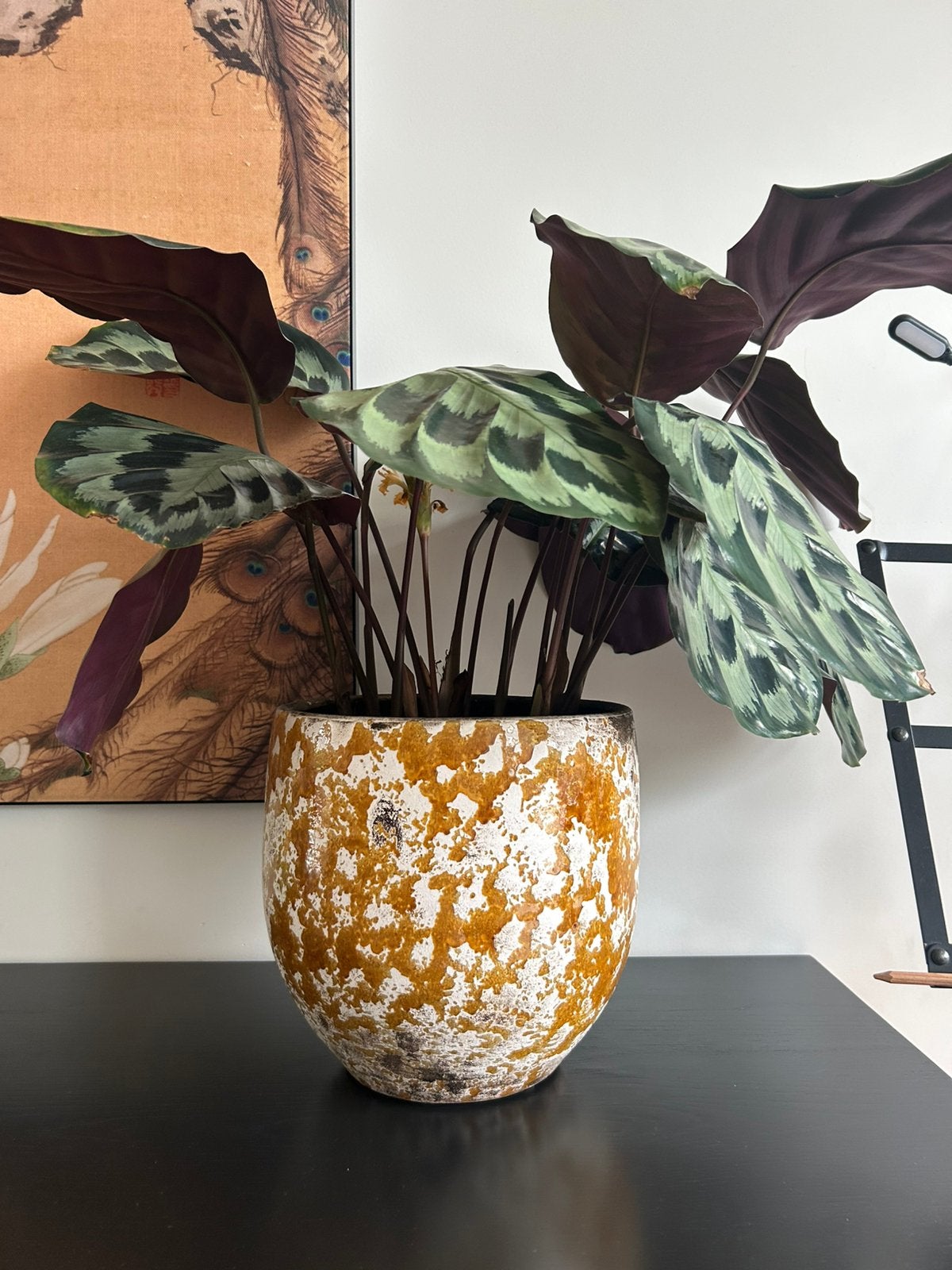 Bloempot Intratuin zgan 24 cm hoog, Ophalen of Verzenden, Zo goed als nieuw