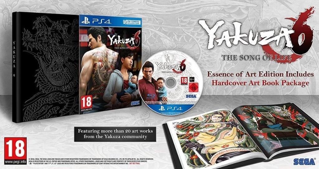 Yakuza 6 Essense of Art edition, Avontuur en Actie, Vanaf 18 jaar, 1 speler, Ophalen of Verzenden