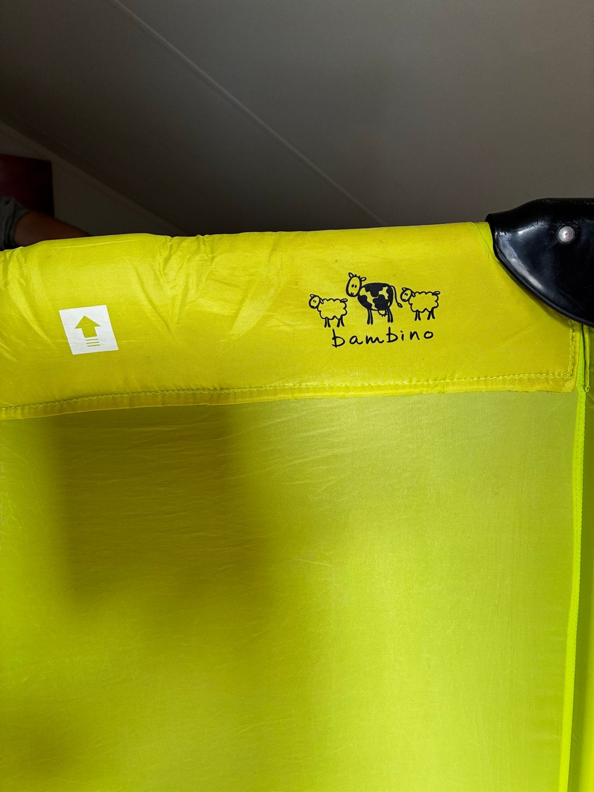 Bambino Campingbedje met extra matras en draagtas, Ophalen, Gebruikt, Reisbedje