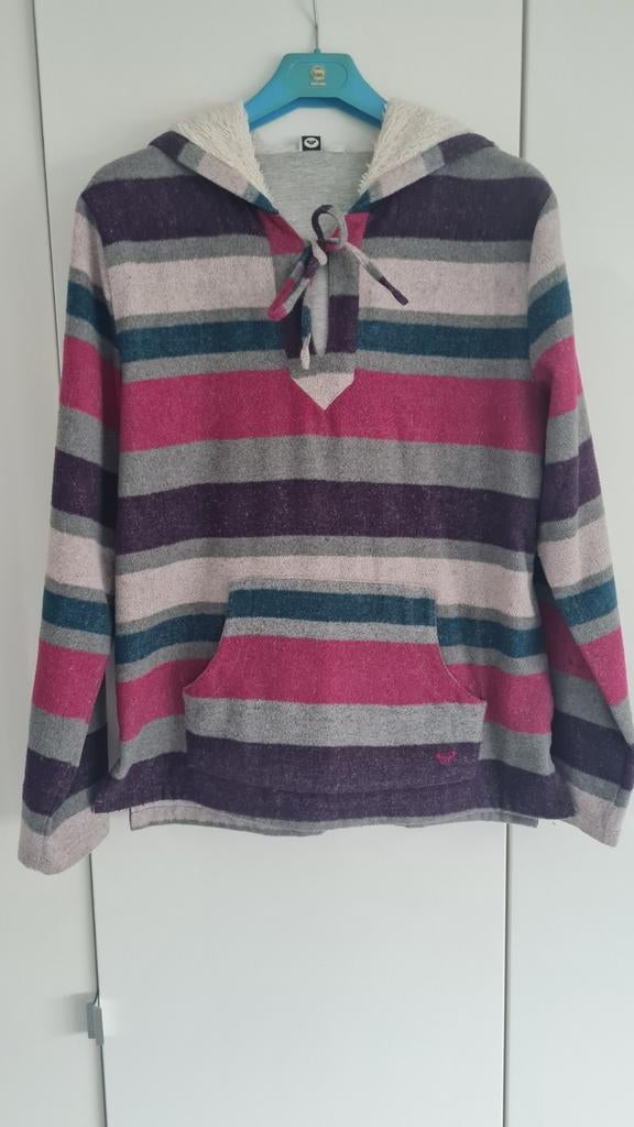 Roxy gevoerde hoodie XL, Ophalen of Verzenden, Zo goed als nieuw, Maat 46/48 (XL) of groter