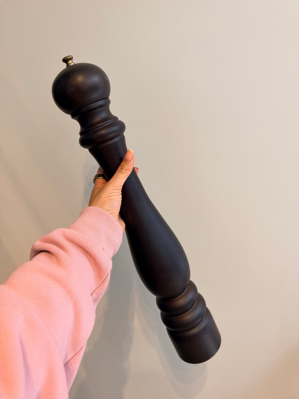 Pepermolen Peugeot Paris Chocolat 50 cm, Huis en Inrichting, Ophalen, Hout, Overige typen, Gebruikt