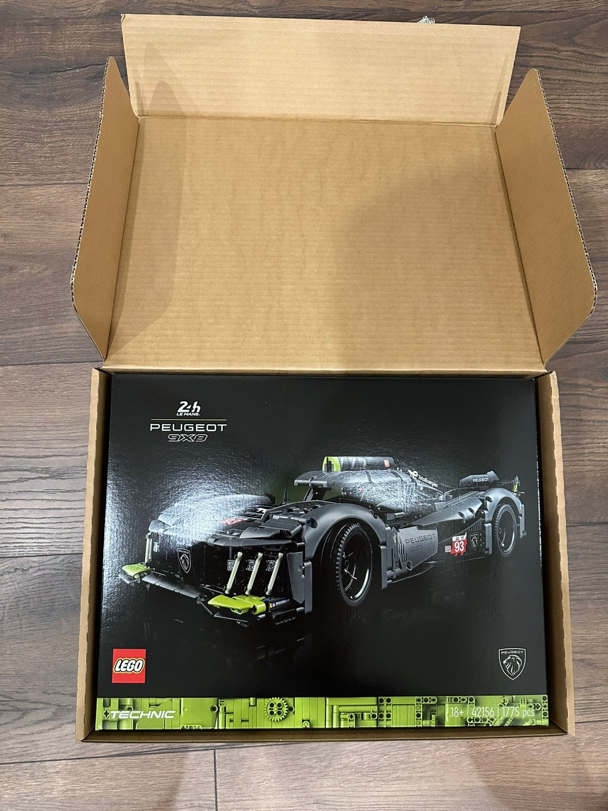 LEGO 42156 Peugeot 9X8 24H nieuw gesealed, Ophalen, Lego, Nieuw, Technic