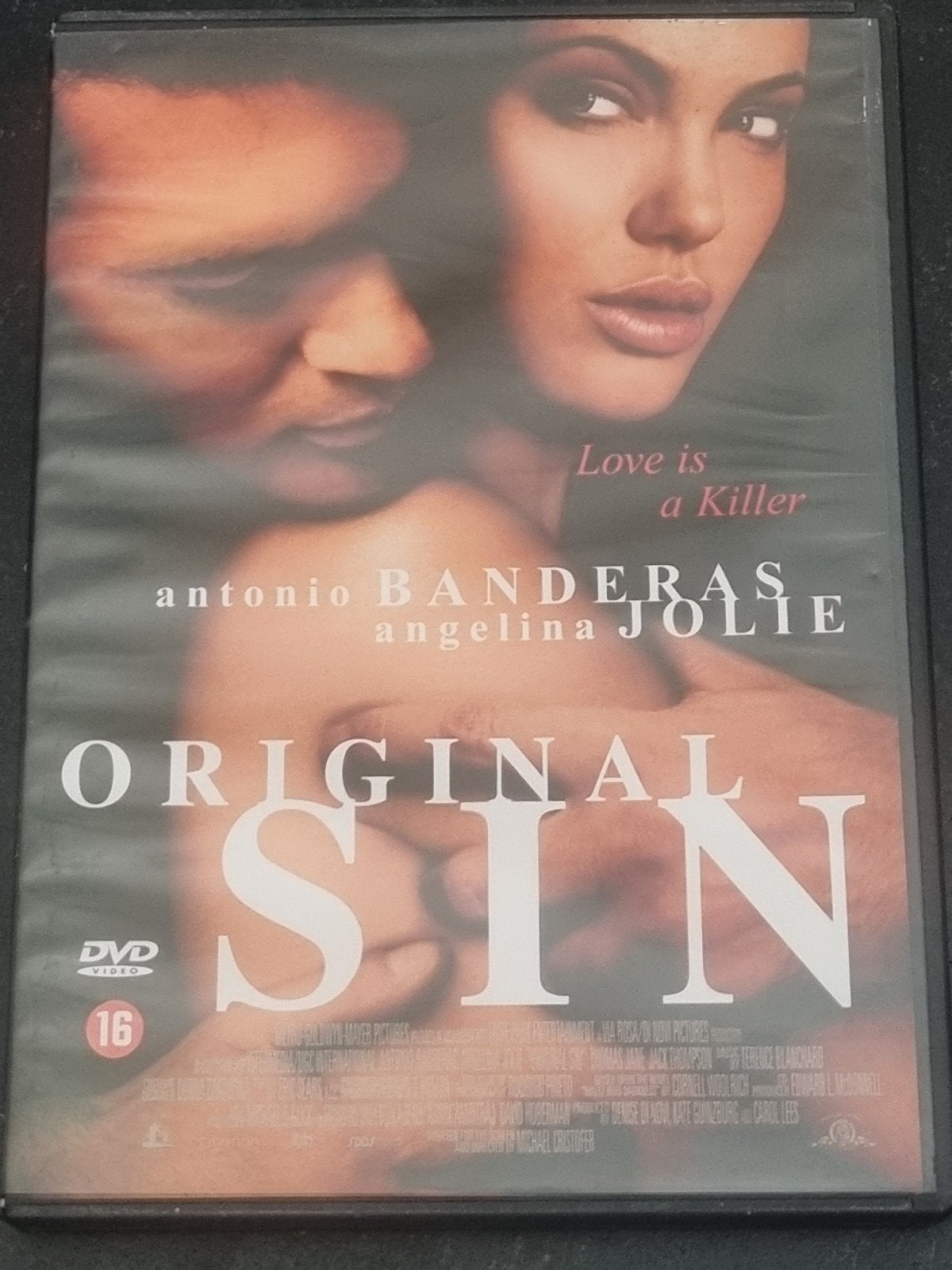 Original Sin DVD - Romantische thriller met Angelina Jolie, Psychologische thriller, Engels, Vanaf 16 jaar, Nederlands