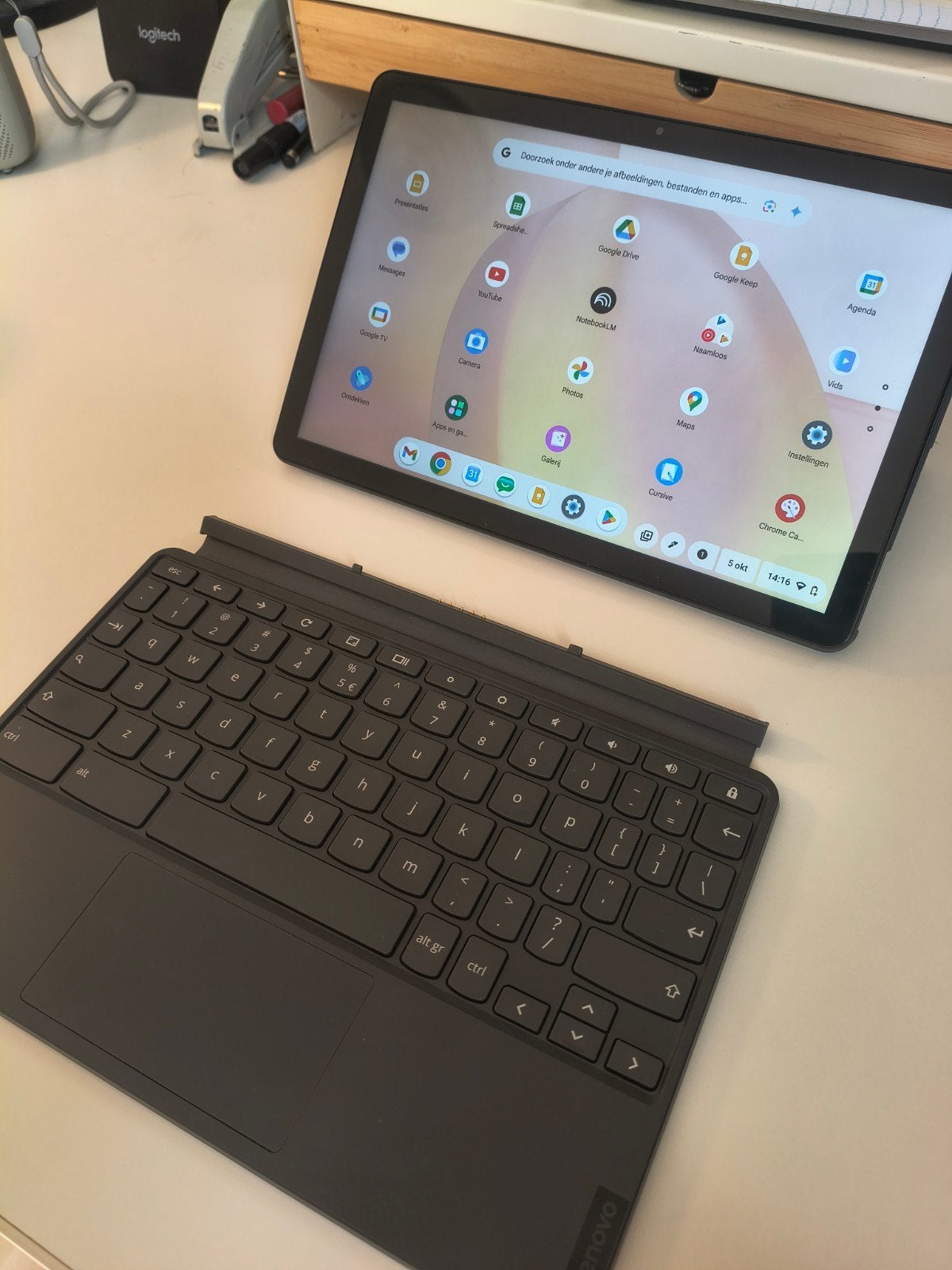 Lenovo Duet Chromebook 128 GB, 128 GB, Lenovo, Ophalen, 10 inch