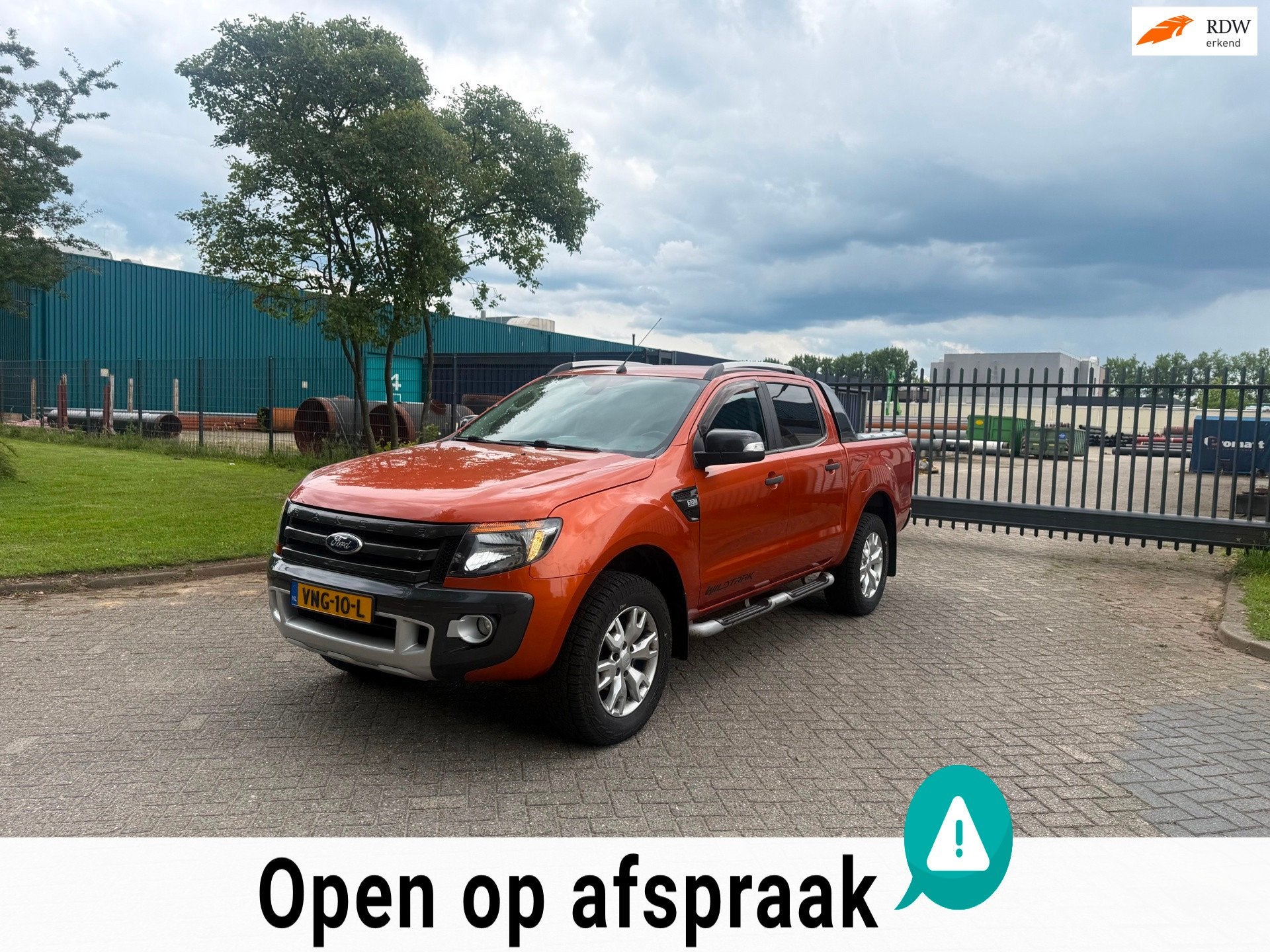 Ford Ranger 3.2 TDCi Wildtrak Super Cab 5 persoons, Auto's, Automaat, Euro 5, Gebruikt, Zwart