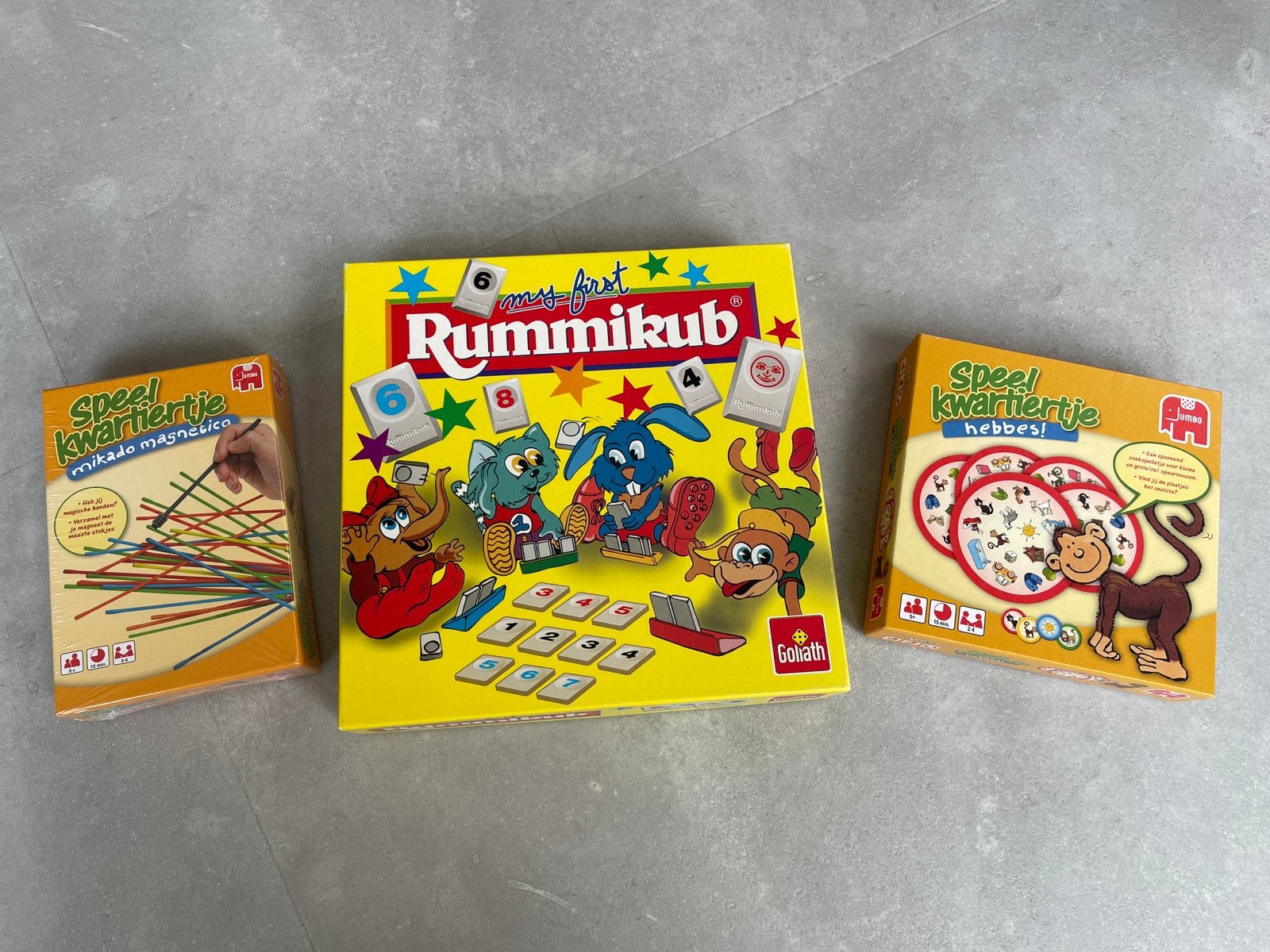 Koopje! Mooie My First Rummikub - Kinderspel van Goliath, Ophalen of Verzenden, Zo goed als nieuw
