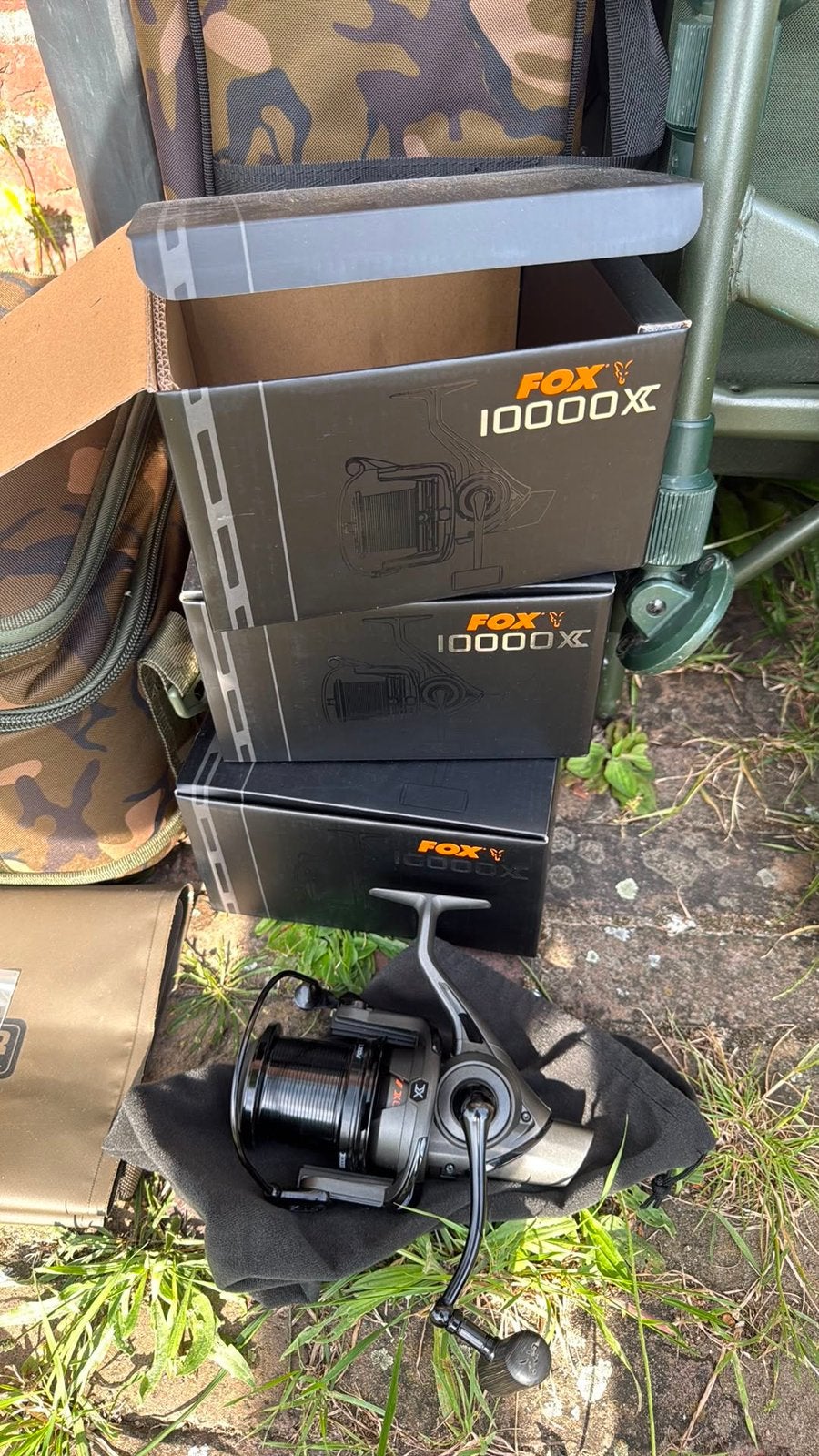 Zeer Comlete High End Fox Karper set Camo  AAA Spull!!!, Watersport en Boten, Ophalen, Zo goed als nieuw
