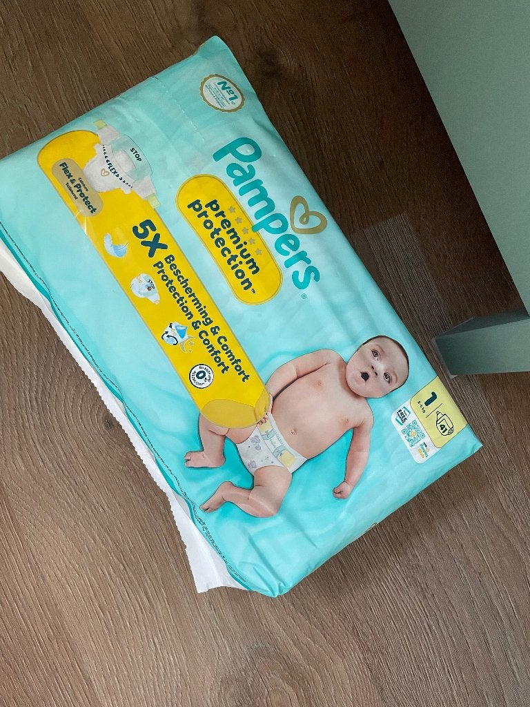 Pampers luiers maat 1 2-5kg, Ophalen, Nieuw